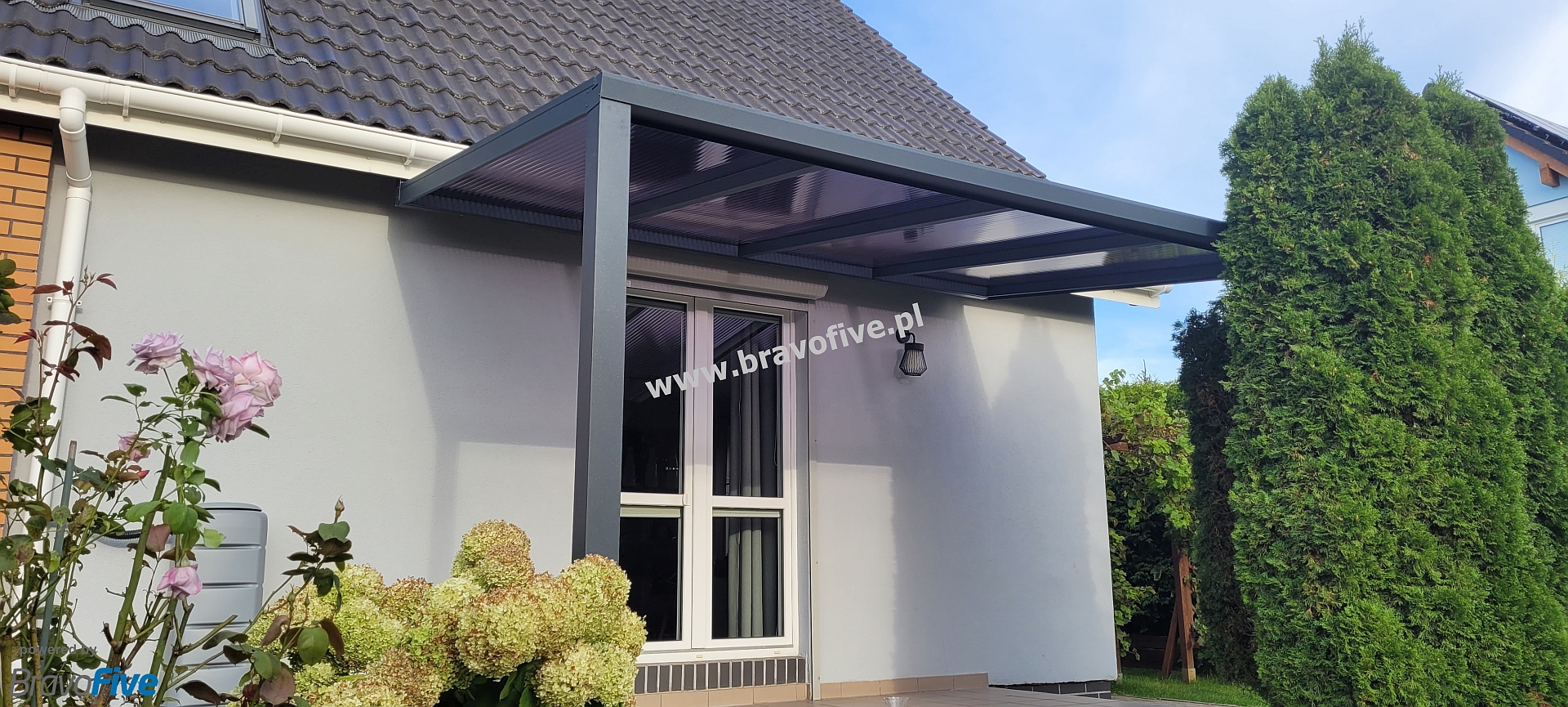 Zadaszenie tarasu aluminiowe