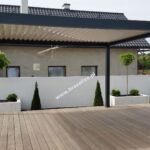 pergola aluminiowa lamelowa BIO 120 Bydgoszcz