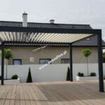 pergola aluminiowa bioklimatyczna lamelowa BIO 120 Bydgoszcz