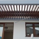 Nowoczesna pergola ażurowa