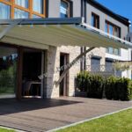 pergola z ruchomym dachem model MN!, pergola otwierana, pergola aluminiowa, pergola ogrodowa, pergola szczecin, pergole, nowoczesne zadaszenia tarasu, zadaszenie tarasu aluminiowe, zadaszenie tarasu otwierane