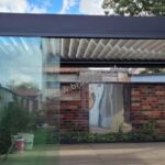 pergola lamelowa AEROLUX z otwieranym dachem