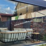 pergola lamelowa AEROLUX z otwieranym dachem