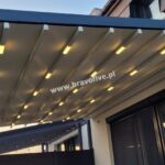 Pergola z otwieranym dachem