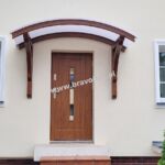Zadaszenie wejścia model RADIAN