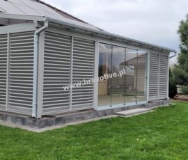 drewniane zadaszenie tarasu Szczecin, zadaszenie tarasu, pergola z poliwęglanem, pergola Szczecin, zadaszenie tarasu Wrocław, drewniana zabudowa tarasu, zadaszenie z ściankami żaluzjowymi, shuttersdrewniane zadaszenie tarasu Szczecin, zadaszenie tarasu, pergola z poliwęglanem, pergola Szczecin, zadaszenie tarasu Wrocław, drewniana zabudowa tarasu, zadaszenie z ściankami żaluzjowymi, shutters Drewniane zadaszenie tarasu + shuttersy