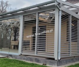 drewniane zadaszenie tarasu Szczecin, zadaszenie tarasu, pergola z poliwęglanem, pergola Szczecin, zadaszenie tarasu Wrocław, drewniana zabudowa tarasu, zadaszenie z ściankami żaluzjowymi, shuttersdrewniane zadaszenie tarasu Szczecin, zadaszenie tarasu, pergola z poliwęglanem, pergola Szczecin, zadaszenie tarasu Wrocław, drewniana zabudowa tarasu, zadaszenie z ściankami żaluzjowymi, shutters Drewniane zadaszenie tarasu + shuttersy